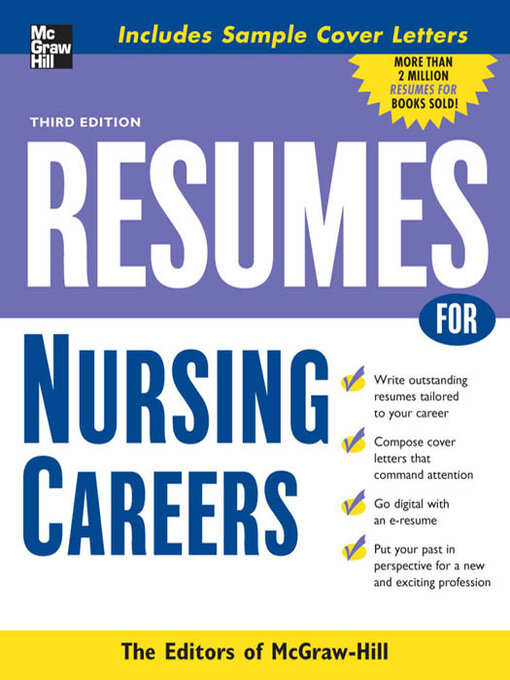 Title details for Resumes for Nursing Careers by McGraw Hill - Available